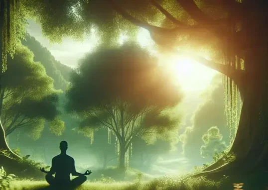 poder da meditação