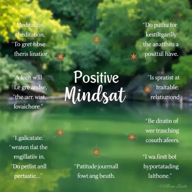 pensamentos positivos